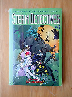 NEW Kia Asamiya Steam Detectives Vol. 3 Manga Graphic Novel in English