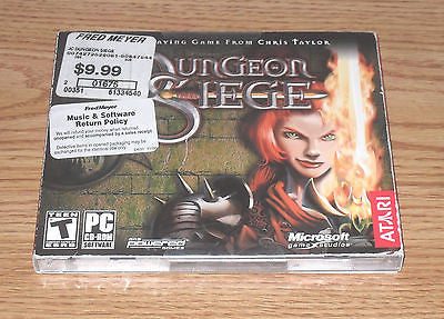 Dungeon Siege (PC, 2002) windows Third-Person 3D Action RPG game