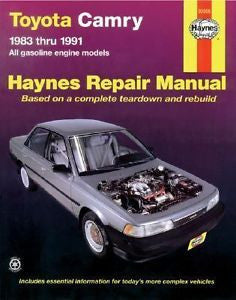 Toyota Camry, 1983-1991 No. 1023 by John Haynes and Ken Freund (1989,...