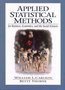 Applied Statistical Methods: For Business, Economics, and the Social Sciences