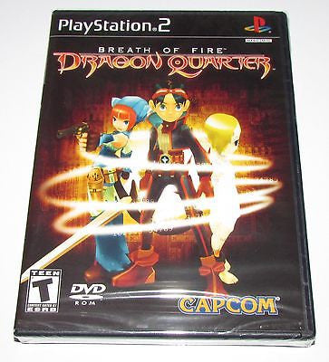 Breath of Fire Dragon Quarter for Playstation 2 RPG Brand New! Factory Sealed!