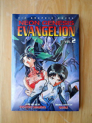 NEW Yoshiyuki Sadamoto Neon Genesis Evangelion Volume 2 Graphic Novel English