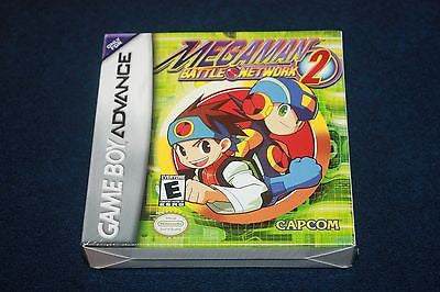 Mega Man Battle Network 2 New H Seam Sealed Nintendo Game Boy Advance GBA II