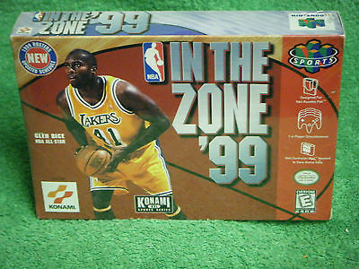 NBA IN THE ZONE '99  NINTENDO 64, 1999