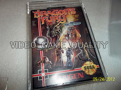 Dragon's Fury (Sega Genesis, 1992) Pinball RPG BRAND NEW Uncirculated Print +100