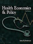 Health Economics and Policy, Henderson, James W., New Book