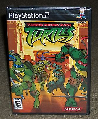 Teenage Mutant Ninja Turtles (PlayStation 2) NEW Factory Sealed