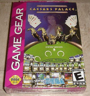 Caesars Palace for Sega Game Gear Brand New! FAST SHIPPING!