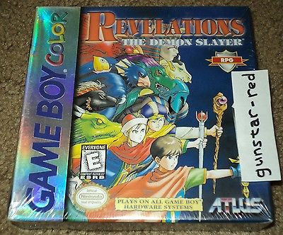 Revelations The Demon Slayer (Nintendo Game Boy Color) NEW - Megami Tensei Bible