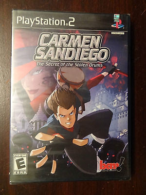 Carmen Sandiego: The Secret of the Stolen Drums  (Sony PlayStation 2, 2004)