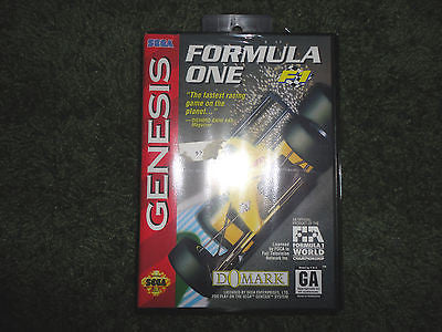 FORMULA ONE -- F1 (1993) for SEGA GENESIS *BRAND NEW and SEALED*