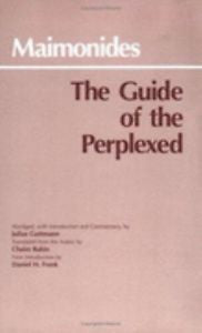 The Guide of the Perplexed by Maimonides (1995, Paperback, Reprint)