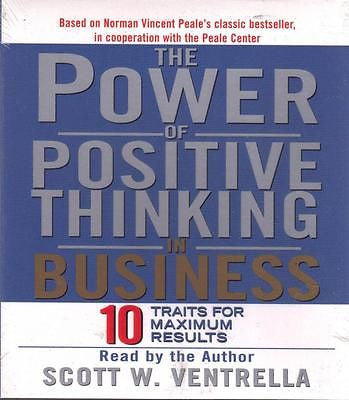 NEW The Power of Positive Audio CD Thinking in Business: The Roadmap to Peak P..