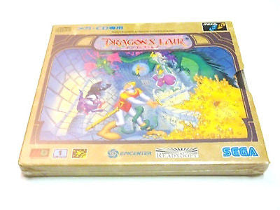 BRAND NEW Dragon's Lair Sega Mega CD Japan import game Japanese version dragons