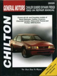 GM Cavalier, Skyhawk, Sunbird, and Sunfire, 1982-94 by NP-Chilton Editors...