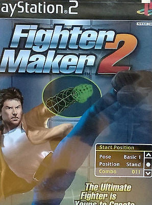 Fighter Maker 2  (Sony PlayStation 2, 2002) AgeTec