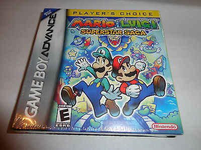 Mario & Luigi: Superstar Saga (Nintendo Game Boy Advance, 2003) GBA RARE New