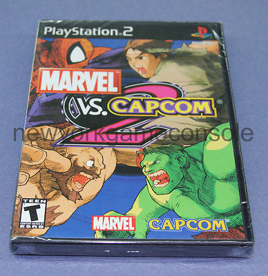 OFFICIAL BRAND NEW SONY PLAYSATION 2 PS2 MARVEL VS CAPCOM 2