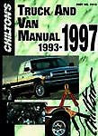 Chilton's Truck and Van Repair Manual, 1993-1997 by Chilton Automotive...