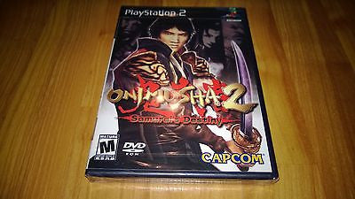 Onimusha 2: Samurai's Destiny Sony PS2 1st Print/Black Label NEW FACTORY SEALED!