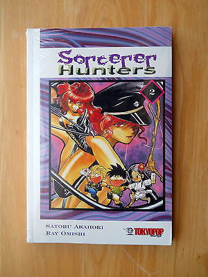 NEW Satoru Akahori Sorcerer Hunters 2 Manga Graphic Novel in English