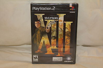 XIII (Sony PlayStation 2, PS2) NEW SEALED 13 Thirteen