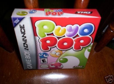 Puyo Pop GBA NEW SEALED FUN PUZZLE RARE OOP SEGA THQ