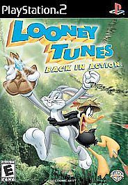 NEW SEALED Looney Tunes Back In Action PS2 Video Game action exploration cartoon