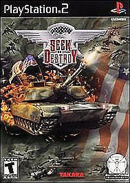 Seek and Destroy  (Sony PlayStation 2, 2002) BLACK LABEL NEW SEALED