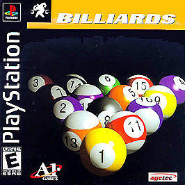 BILLIARDS PLAYSTATION 1 PS1 & PS2 PLAYSTATION 2 VIDEO GAME BRAND NEW