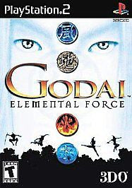 SEALED! GoDai: Elemental Force  (Sony PlayStation 2, 2002) -- BRAND NEW