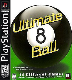 Ultimate 8 Ball (PlayStation) PS1, PS2, PS3, PSONE, NEW