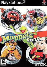 Muppets: Party Cruise  PlayStation 2 PS2 NEW SEALED BLACK LABEL