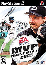 MVP BASEBALL 2003 PLAYSTATION 2 PS2 VIDEO GAME NEW SEALED