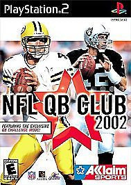 NFL QB CLUB 2002 PLAYSTATION 2 PS2 VIDEO GAME FOOTBALL BRAND NEW