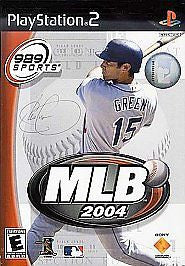 MLB 2004 PLAYSTATION 2 PS2 BASEBALL VIDEO GAME NEW SEALED Y-FOLDS