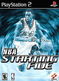 NBA Starting Five Black label NEW factory sealed Playstation 2 system