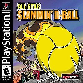 All-Star Slammin' D-Ball PlayStation 1 or 2 Brand New Sealed Free Ship PS1 PS2