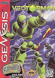 Vectorman Sega Genesis Factory Sealed! Absolute Mint! Free Shipping!