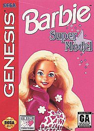 Barbie Super Model NEW factory sealed for Sega Genesis system