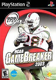 NCAA Gamebreaker 2003 - New Condition - PlayStation2, Playstation 2 Video Games