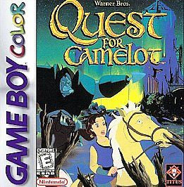 Quest for Camelot NEW factory sealed Game Boy color advance