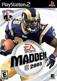 *NEW* PS2 MADDEN NFL 2003 *SEALED*