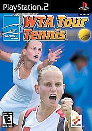 WTA TOUR TENNIS PLAYSTATION 2 PS2 VIDEO GAME NEW